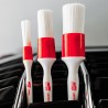 Soft99 Exterior Brushes Set — 3 pcs.: 16 mm, 24 mm, 30 mm