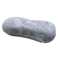 Sponge with a mesh for washing the car body