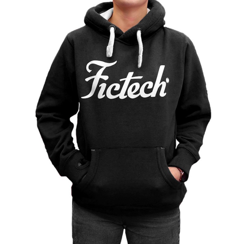 SWEAT HOODIE BLACK — M