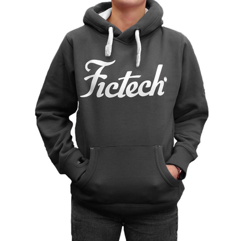 SWEAT HOODIE GREY — M