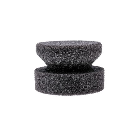 Handpolierschwamm Puck schwarz