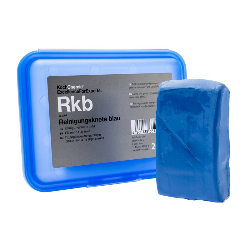 Reinigungsknete blau
