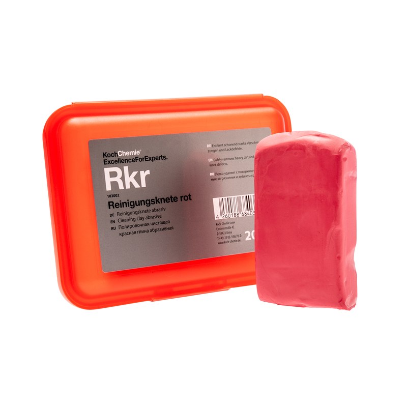 Reinigungsknete rot