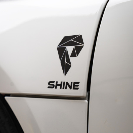 Sticker Logo Officiel SHINE - Noir