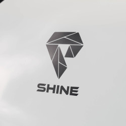 Sticker Logo Officiel SHINE - Noir