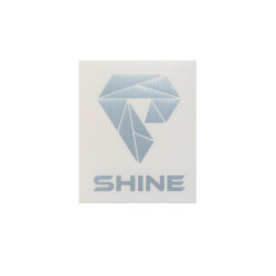 Sticker Logo Officiel SHINE - Argent