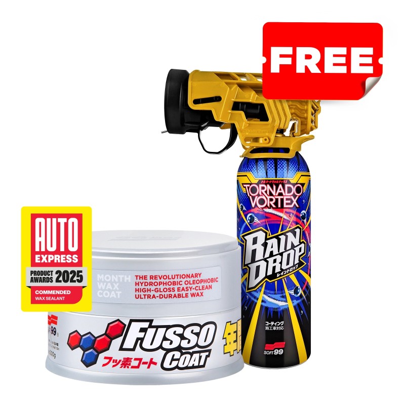 Fusso Coat 12 Months Light + Rain Drop Tornado Vortex