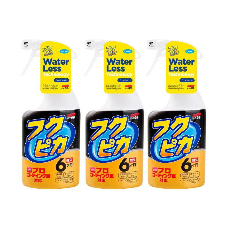 3-pack Fukupika Spray — 400 ml